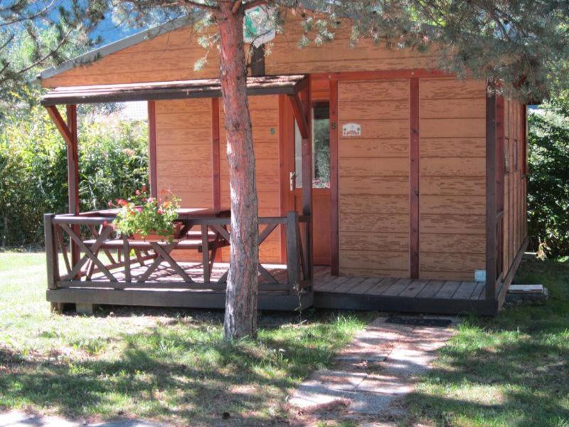 Camping Le Colporteur Le Bourg-dʼOisans Exterior foto